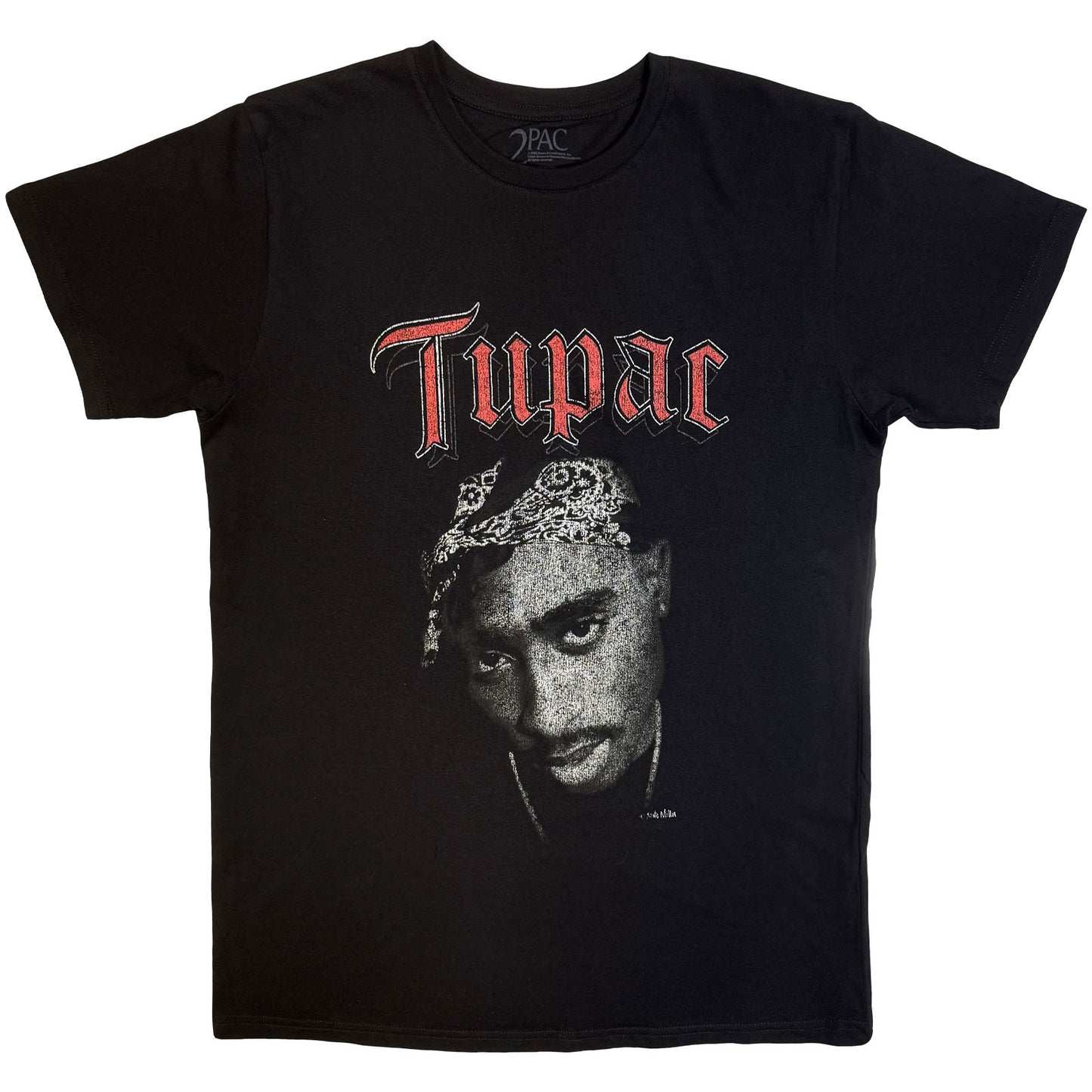 Een foto van een Tupac T-Shirt