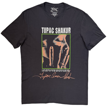 Een foto van een Tupac T-Shirt