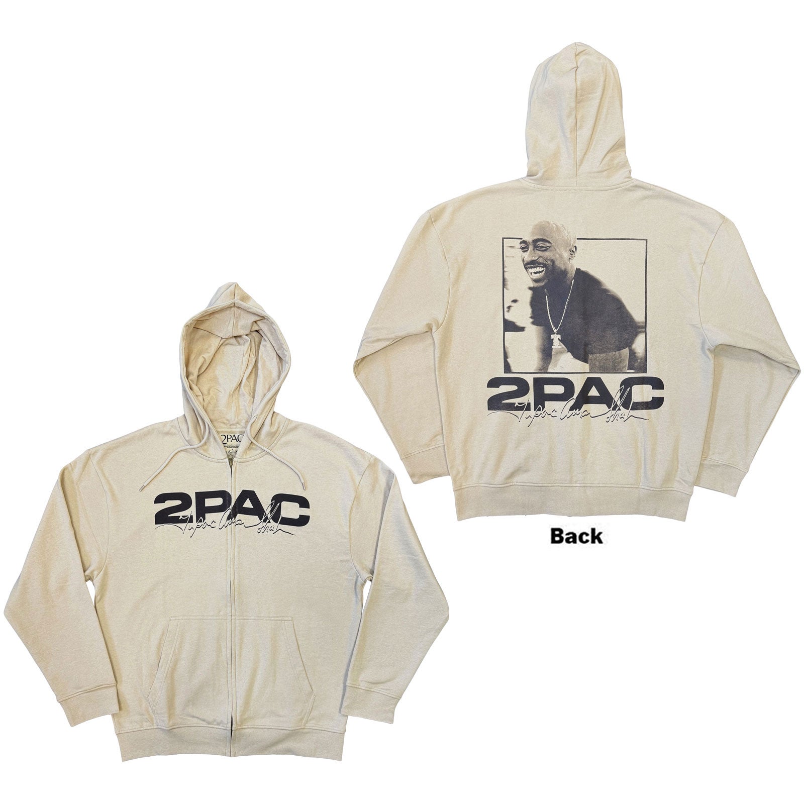 Een foto van een Tupac Hoodie