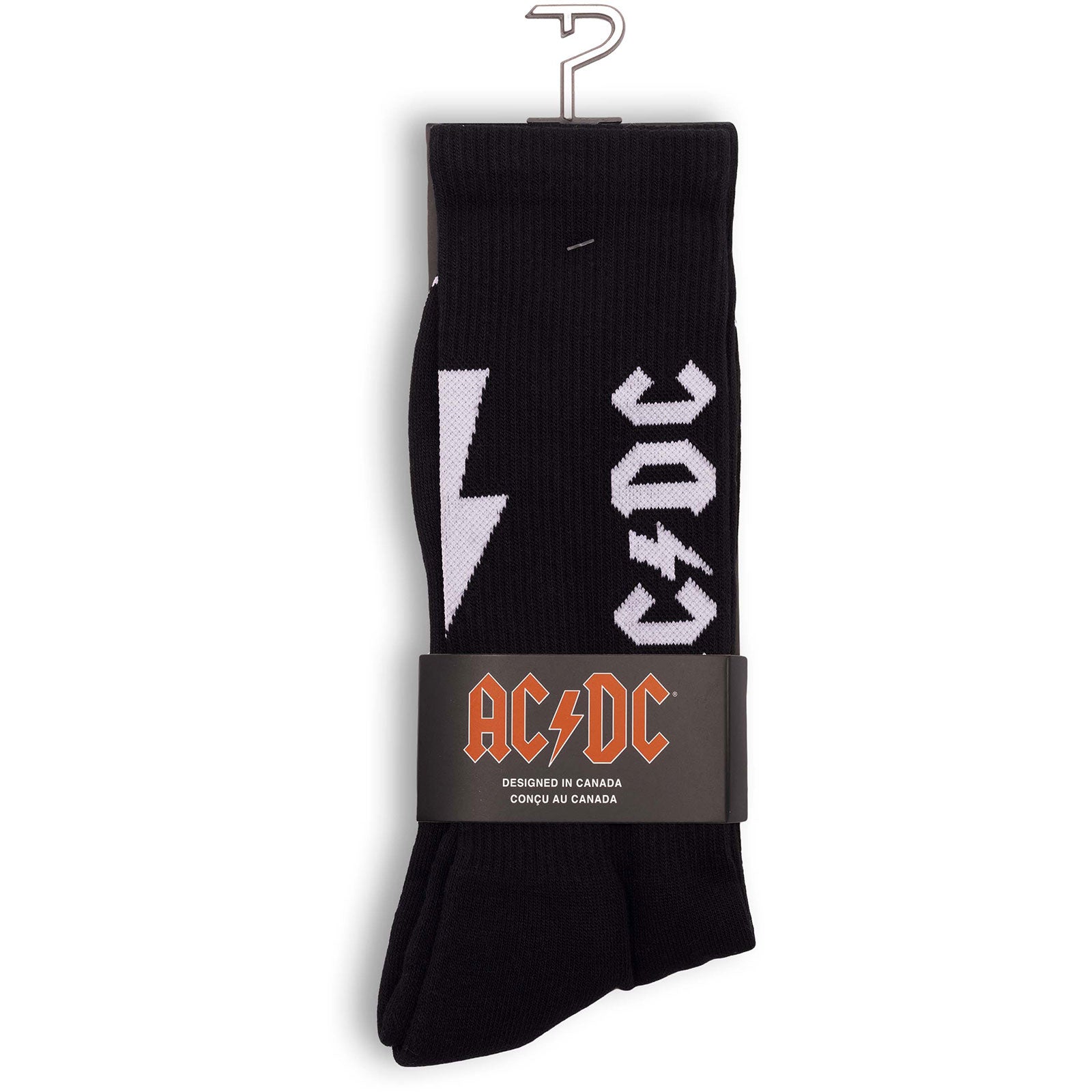 Een foto van een AC/DC Sokken