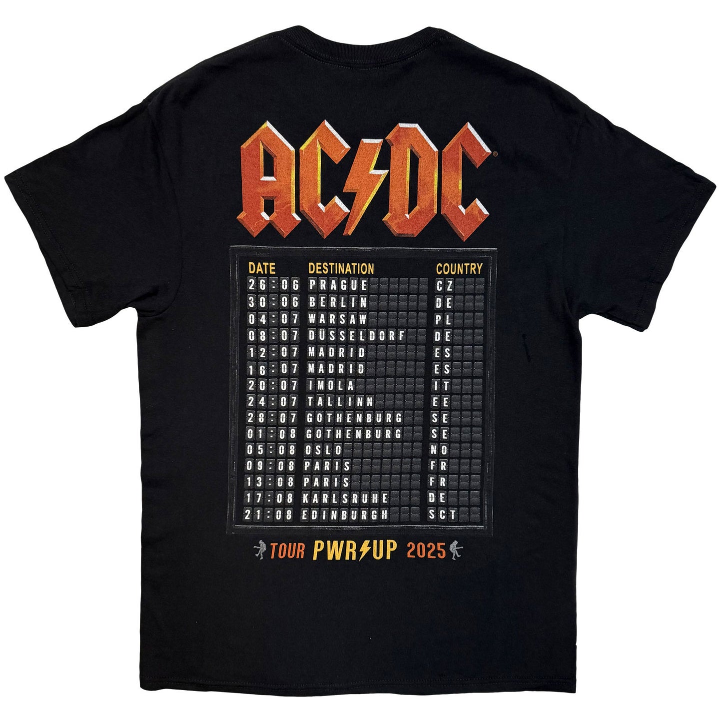 Een foto van een AC/DC T-Shirt