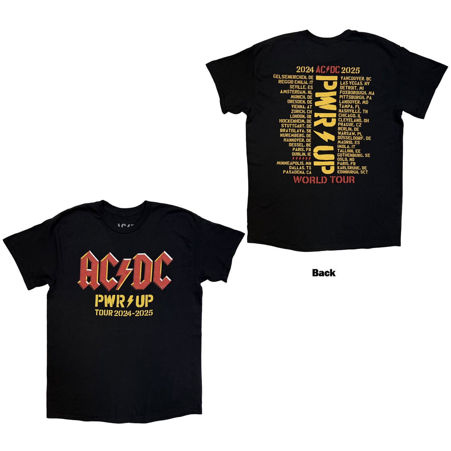 Een foto van een AC/DC T-Shirt