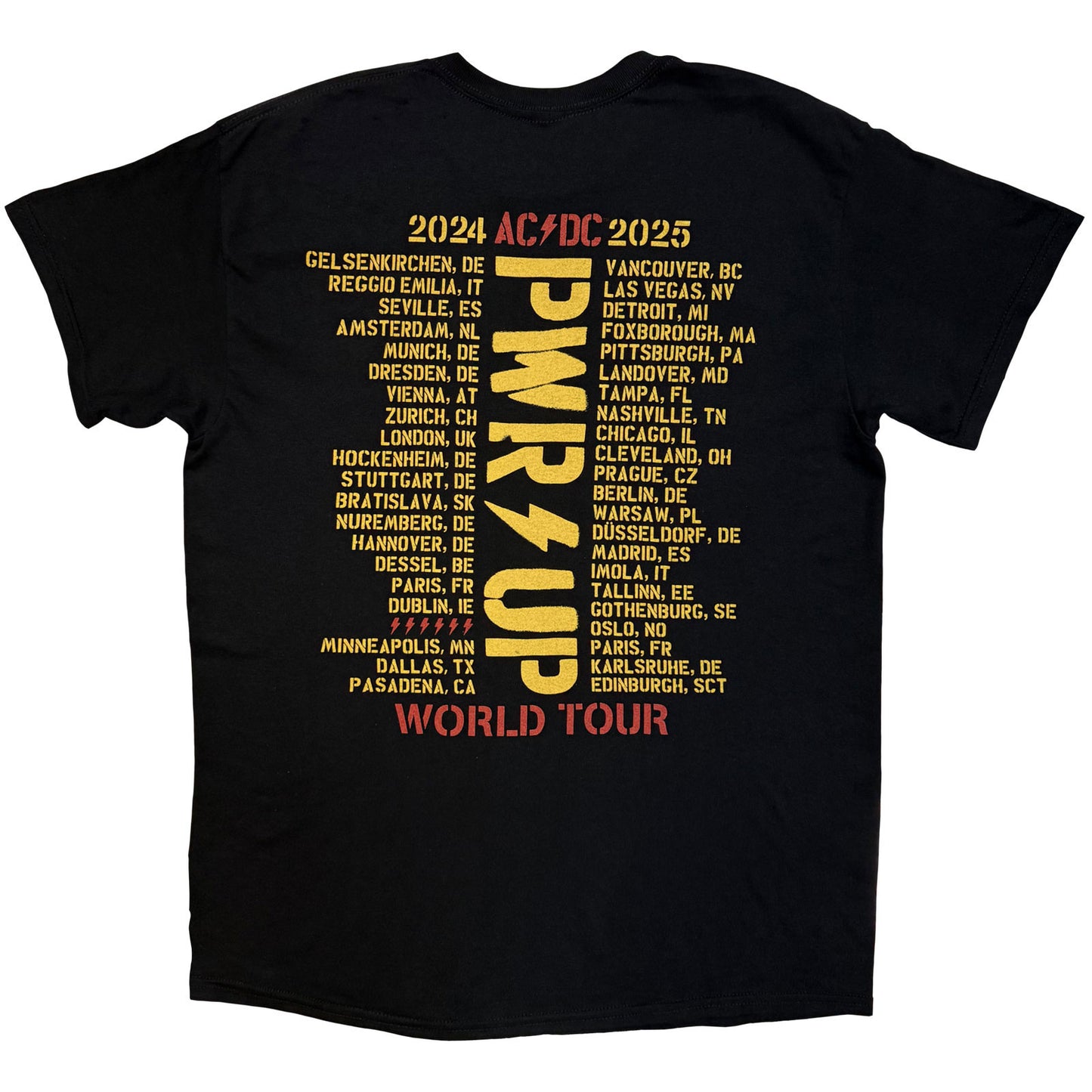 Een foto van een AC/DC T-Shirt