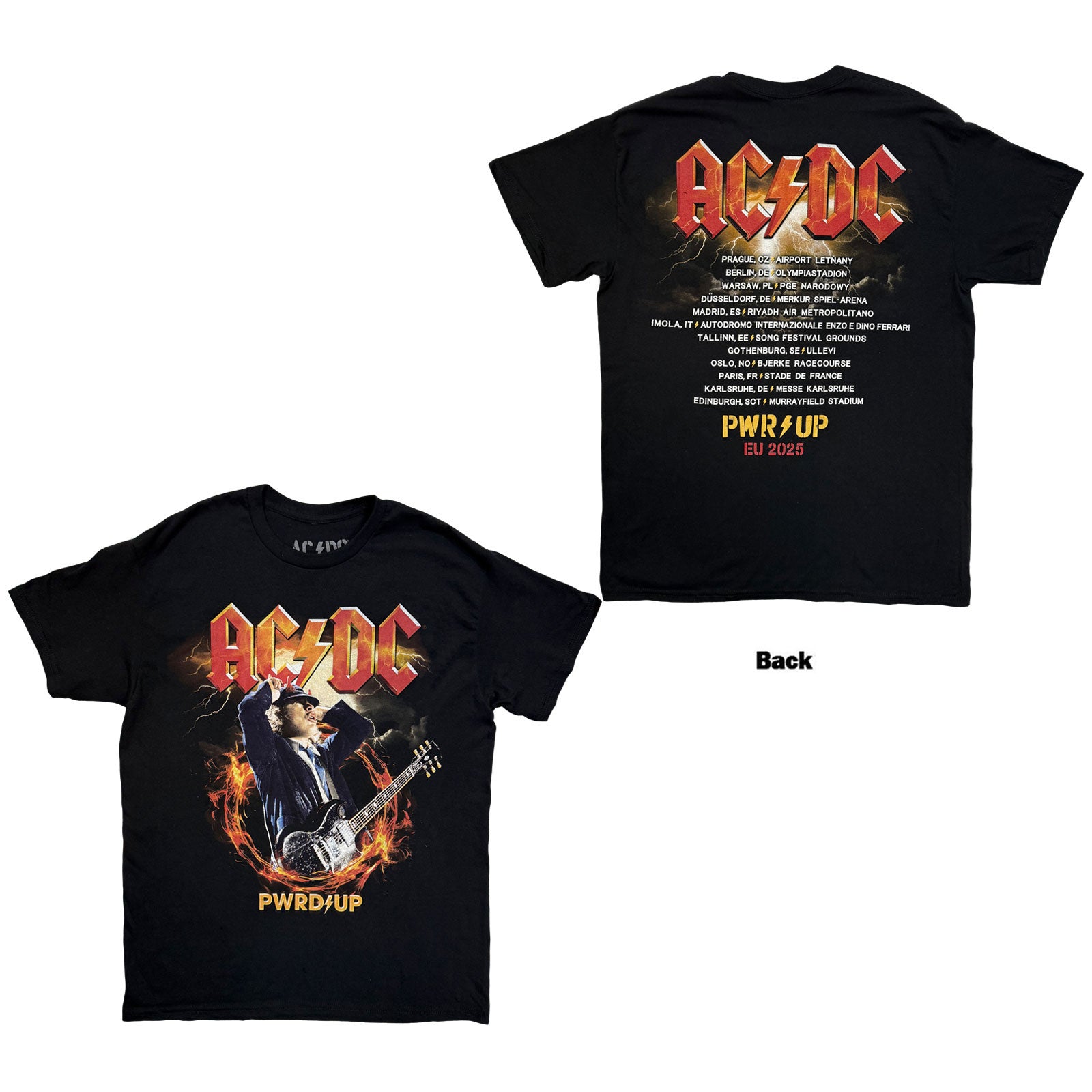 Een foto van een AC/DC T-Shirt