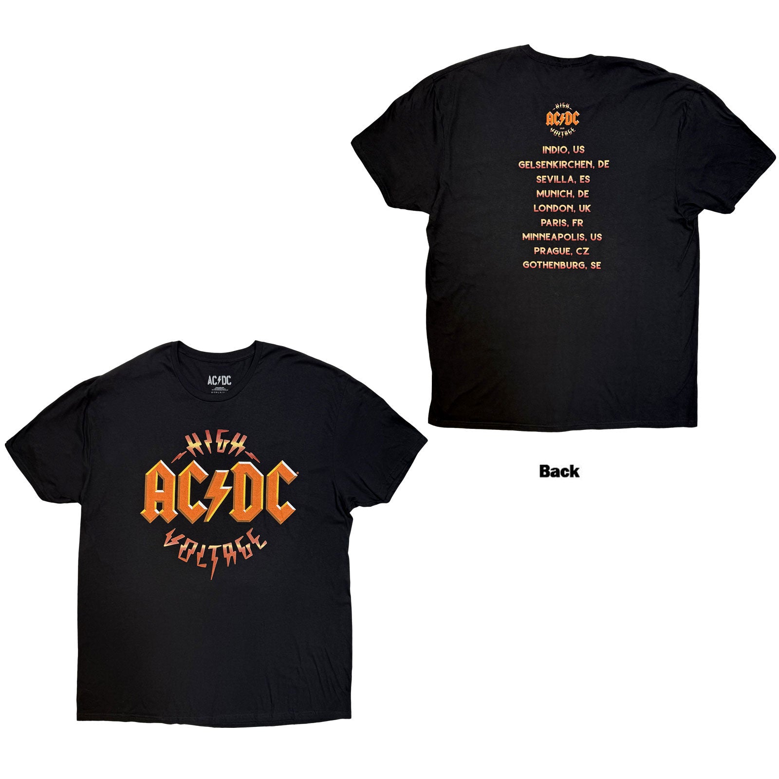 Een foto van een AC/DC T-Shirt