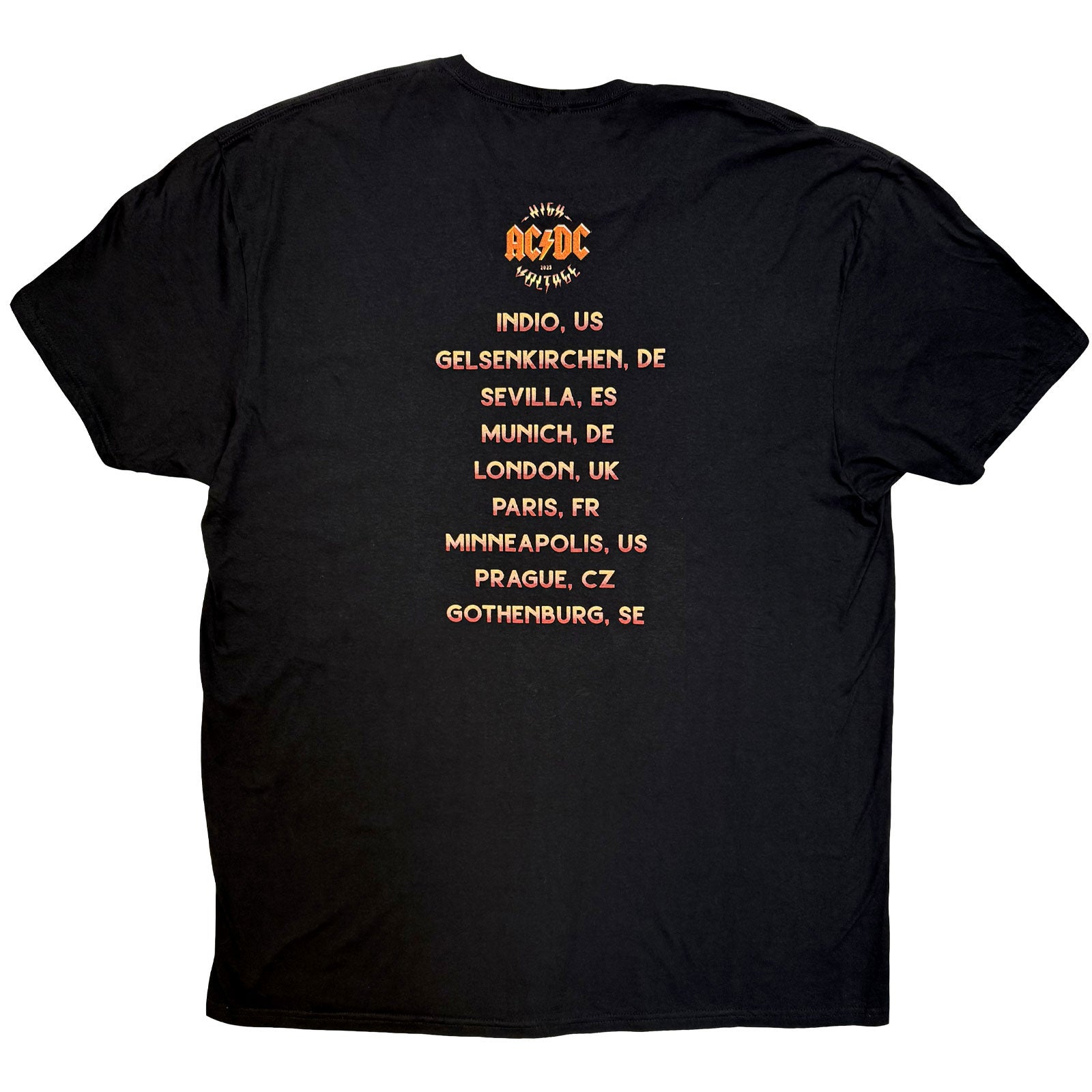 Een foto van een AC/DC T-Shirt