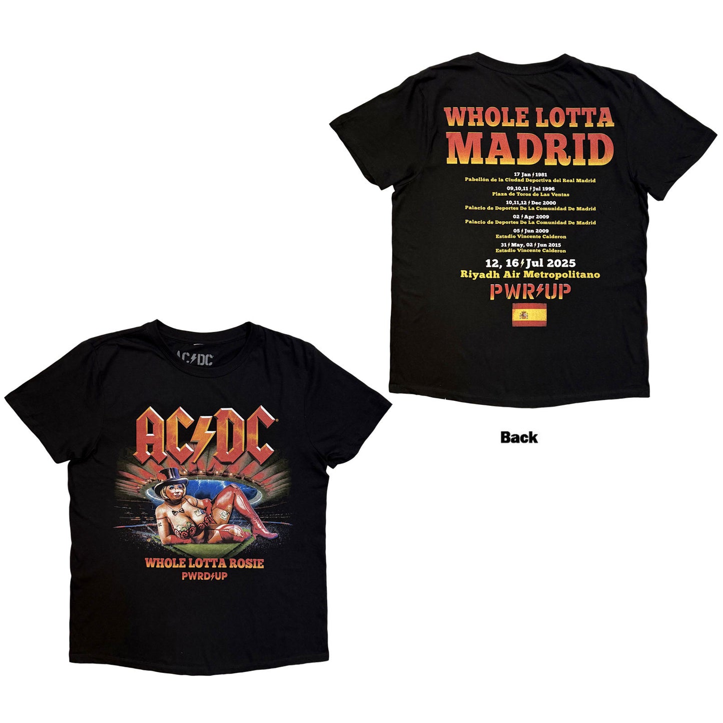 Een foto van een AC/DC T-Shirt