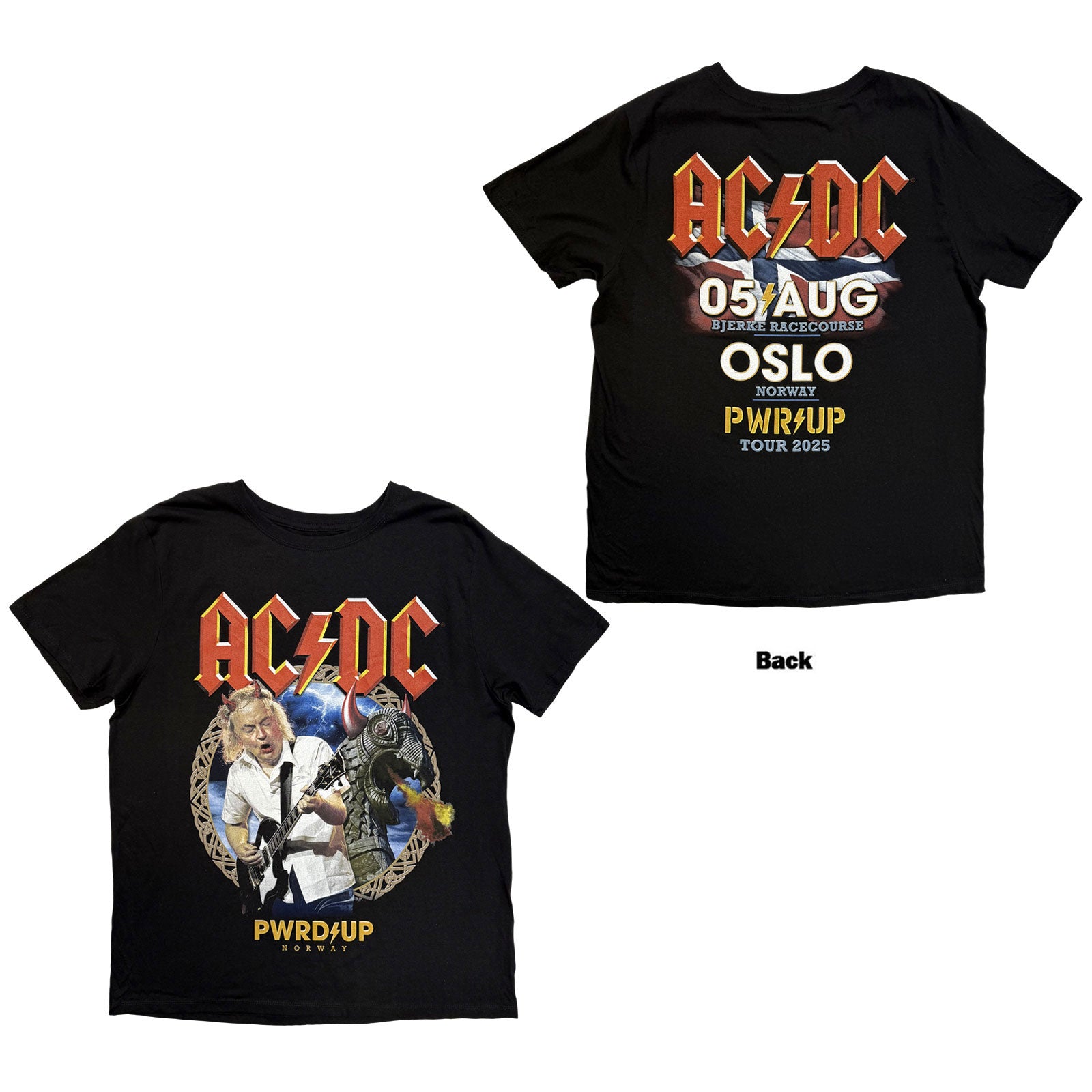 Een foto van een AC/DC T-Shirt