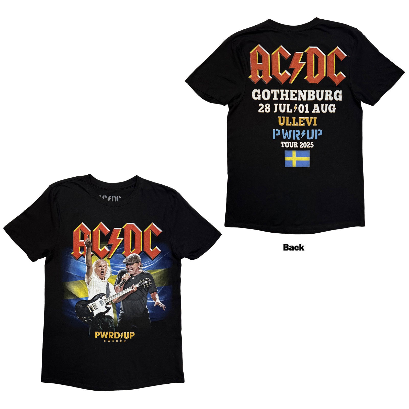 Een foto van een AC/DC T-Shirt