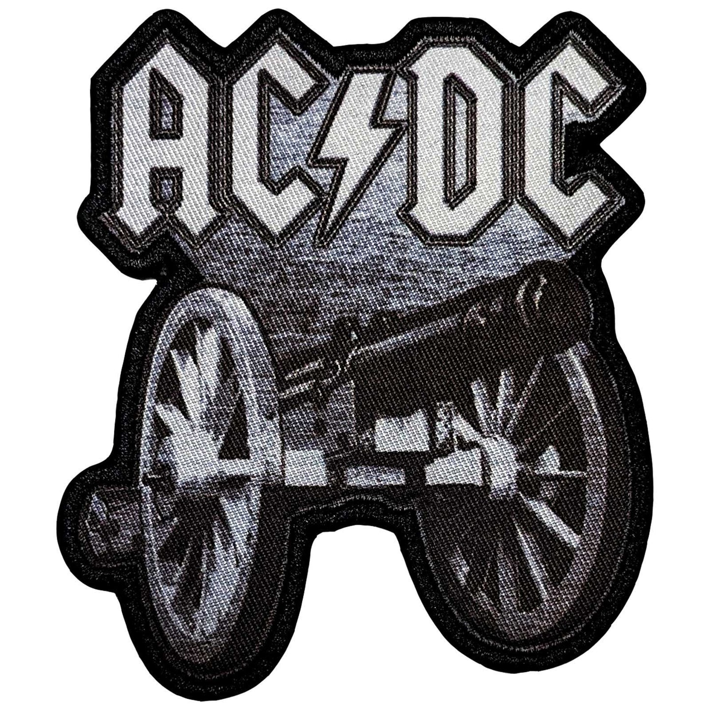 Een foto van een AC/DC Patch