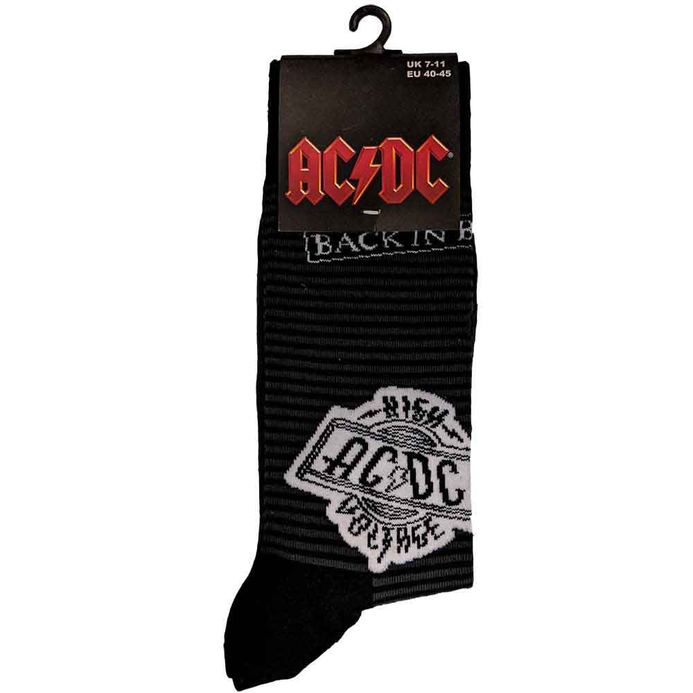 Een foto van een AC/DC Sokken