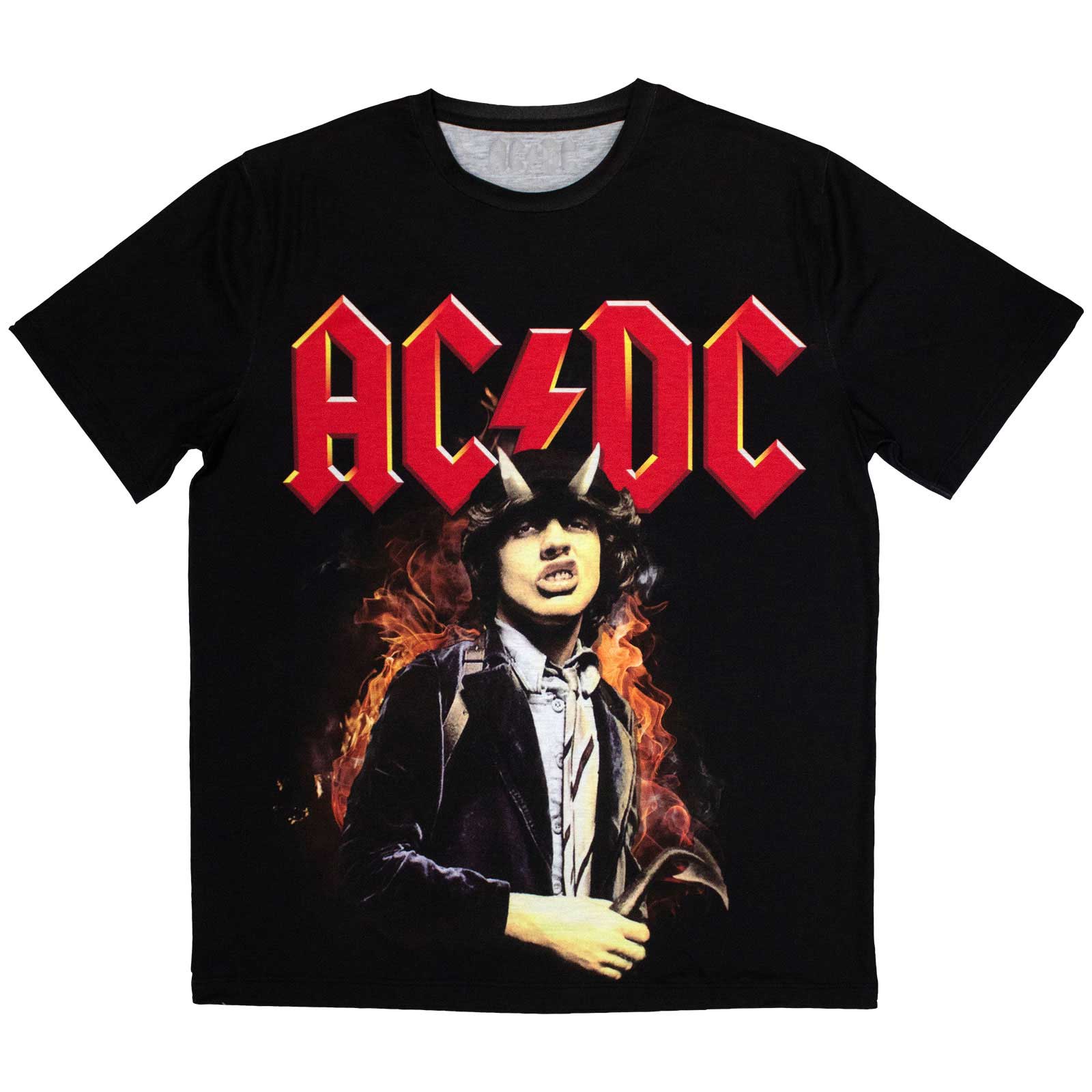 Een foto van een AC/DC Sublimatie T-Shirt