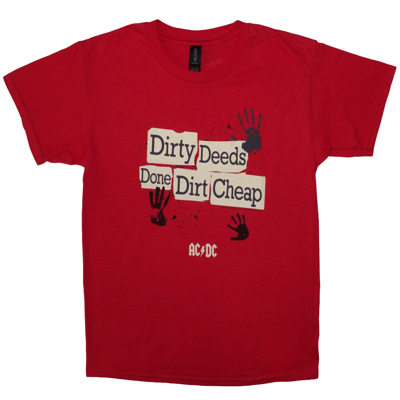 Een foto van een AC/DC T-Shirt