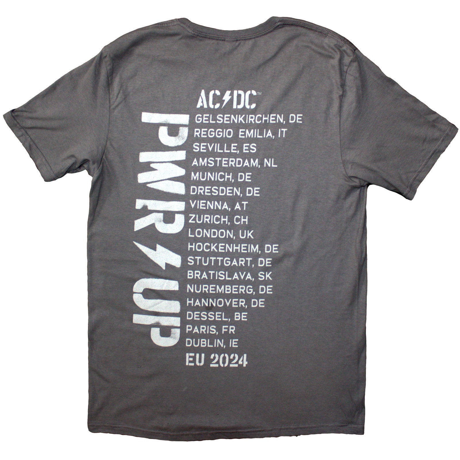 Een foto van een AC/DC T-Shirt