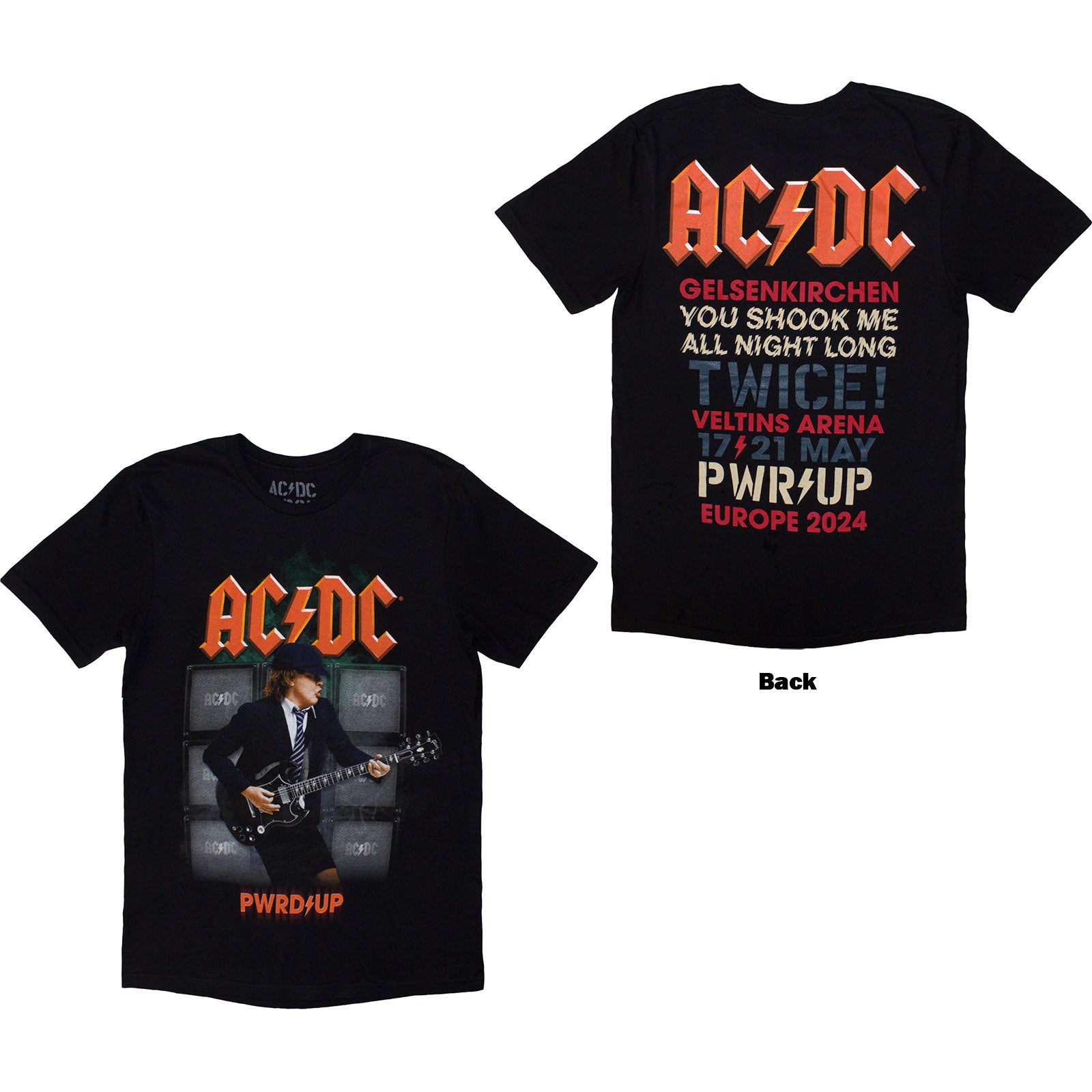 Een foto van een AC/DC T-Shirt