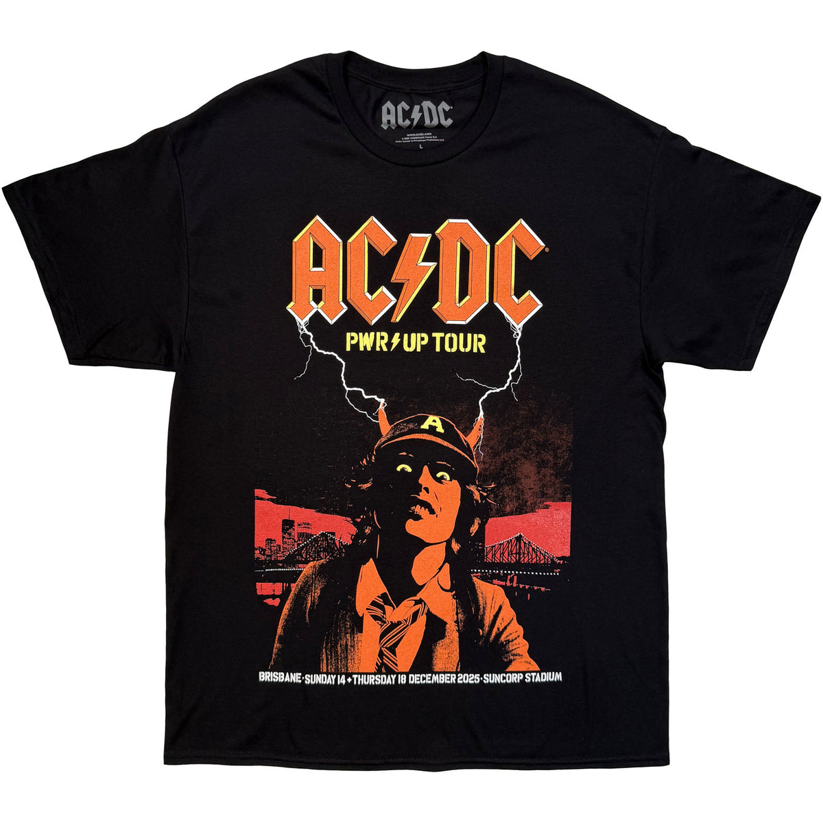 Een foto van een AC/DC T-Shirt
