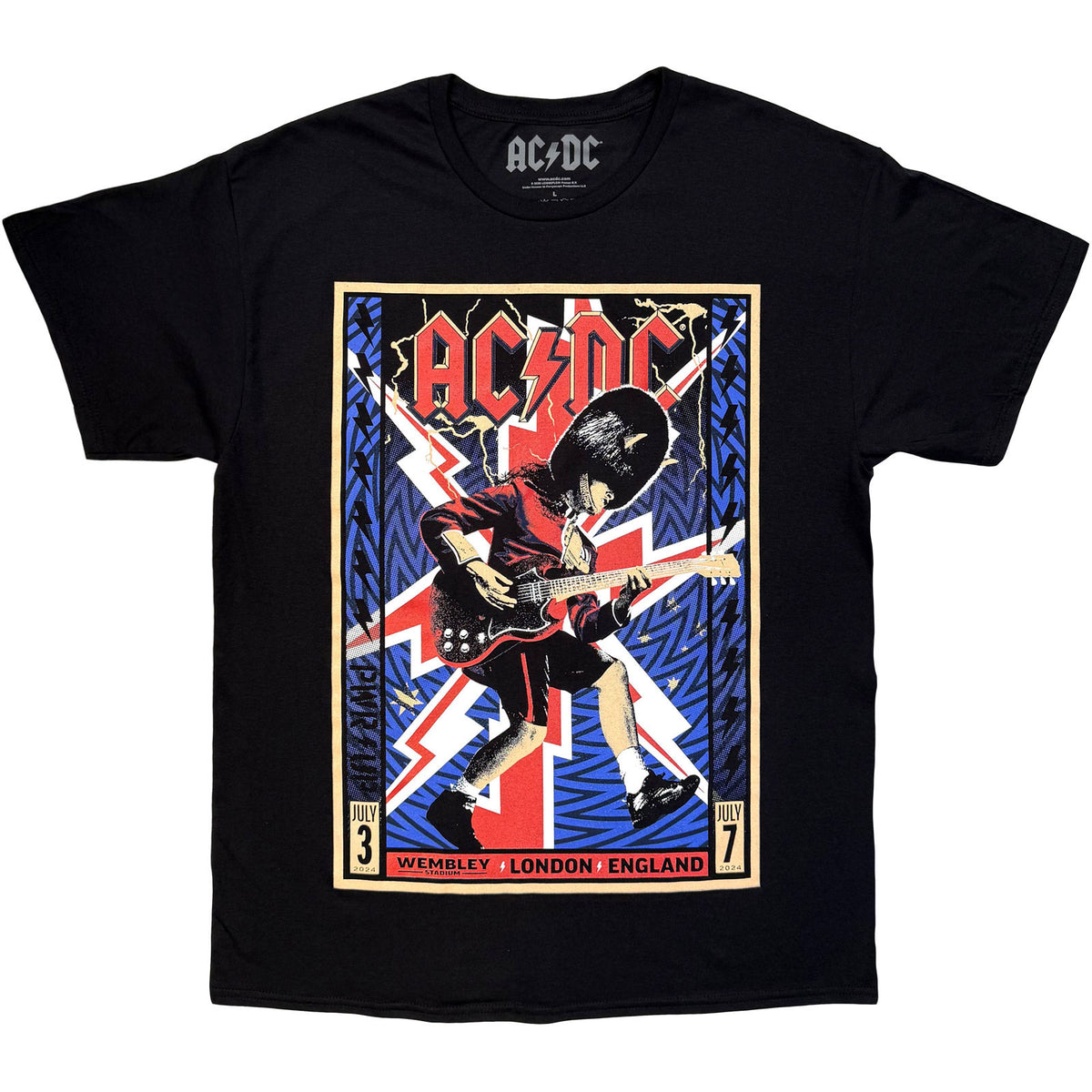 Een foto van een AC/DC T-Shirt