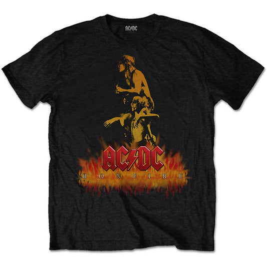 AC/DC Unisex T-Shirt: Bonfire T-Shirt