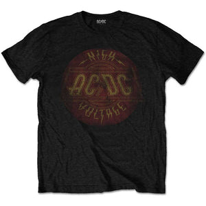 AC/DC Unisex T-Shirt: High Voltage Vintage T-Shirt