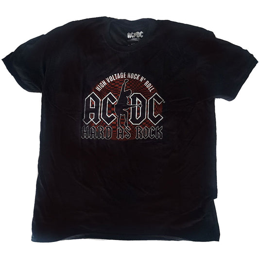 AC/DC Unisex T-Shirt: Hard As Rock T-Shirt