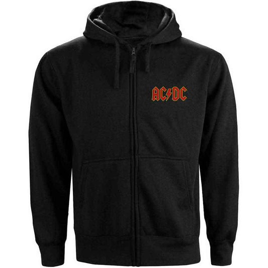 Een foto van een AC/DC Rits Hoodie