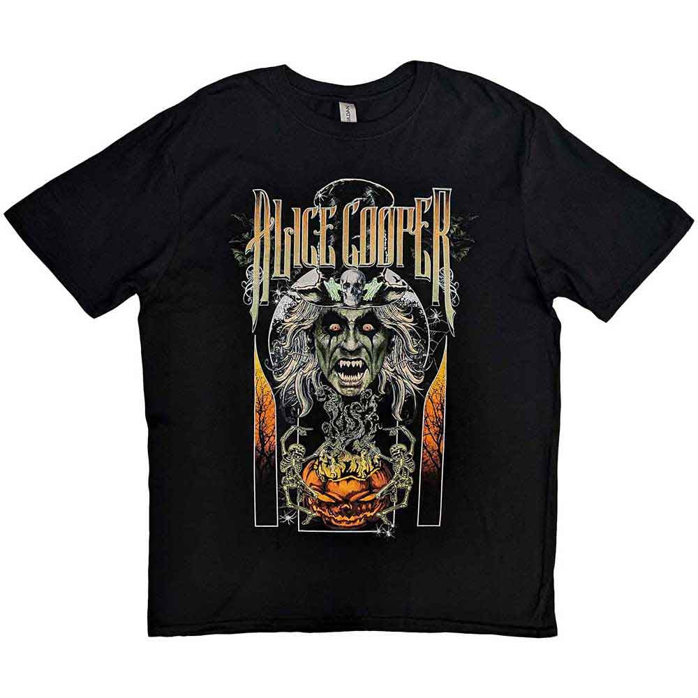 Een foto van een Alice Cooper T-Shirt