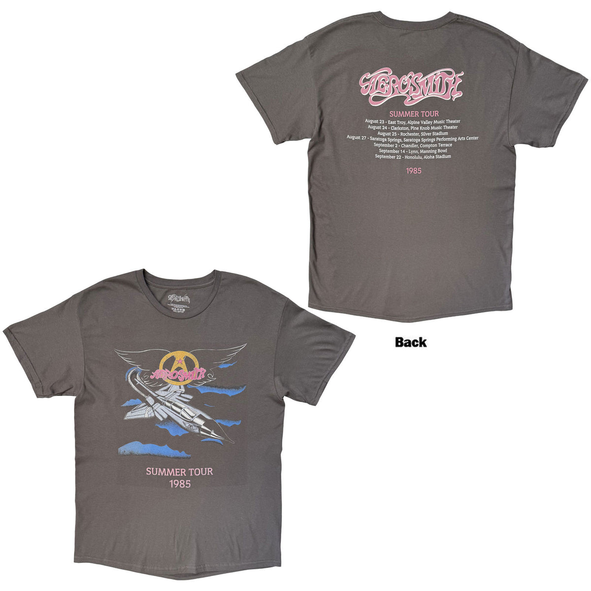 Een foto van een Aerosmith T-Shirt