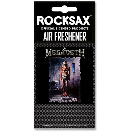 Een foto van een Megadeth Luchtverfrisser
