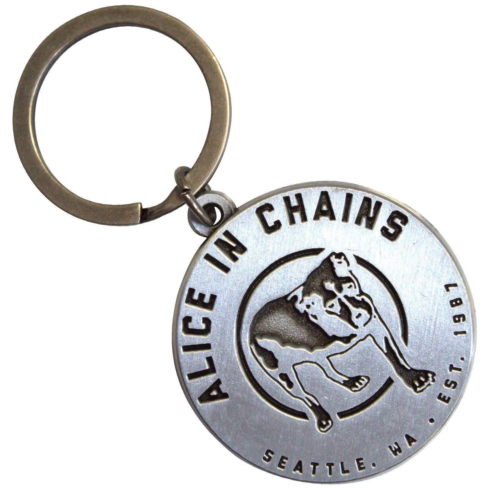 Een foto van een Alice In Chains Sleutelhanger