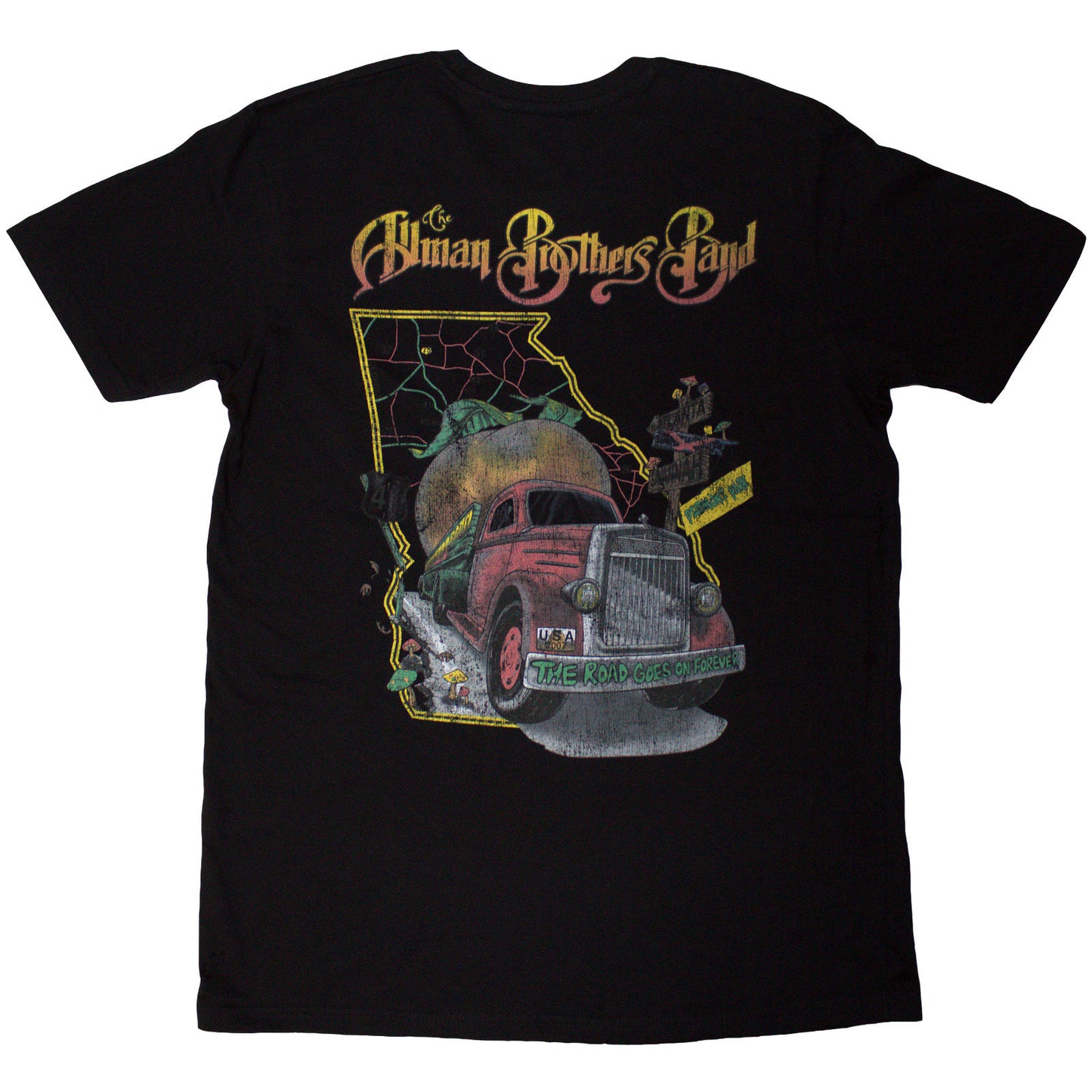 Een foto van een The Allman Brothers Band T-Shirt