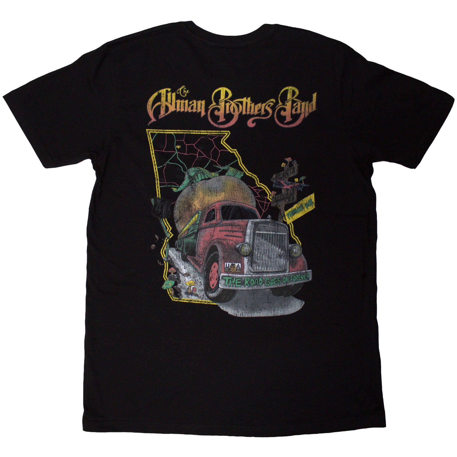 Een foto van een The Allman Brothers Band T-Shirt