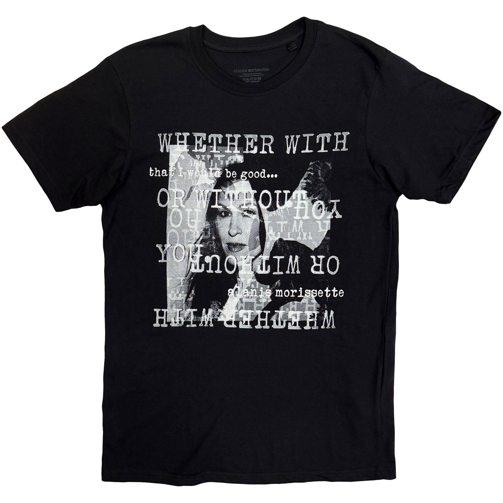 Een foto van een Alanis Morissette T-Shirt