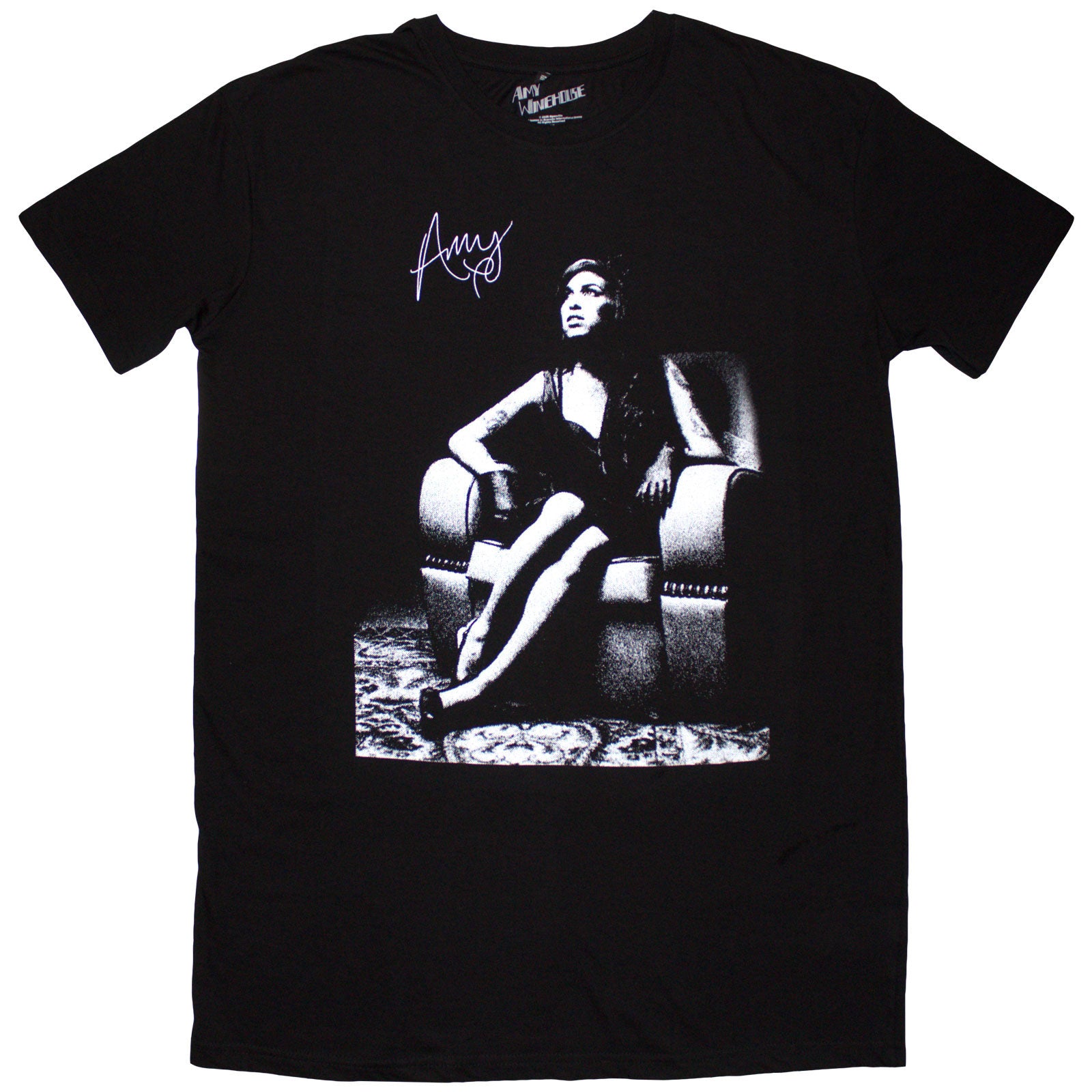 Een foto van een Amy Winehouse T-Shirt