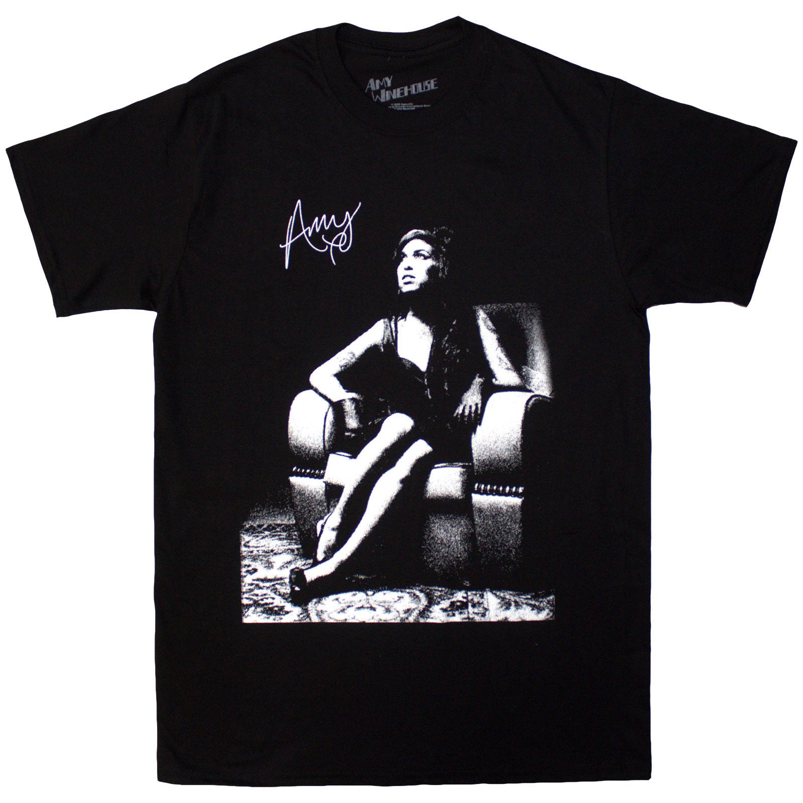 Een foto van een Amy Winehouse T-Shirt