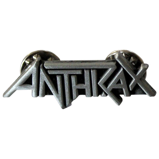 Een foto van een Anthrax Speld Badge