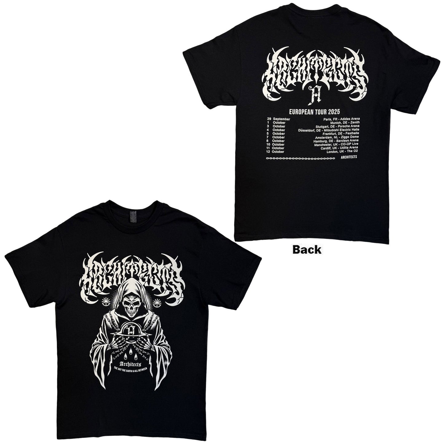 Een foto van een Architects T-Shirt