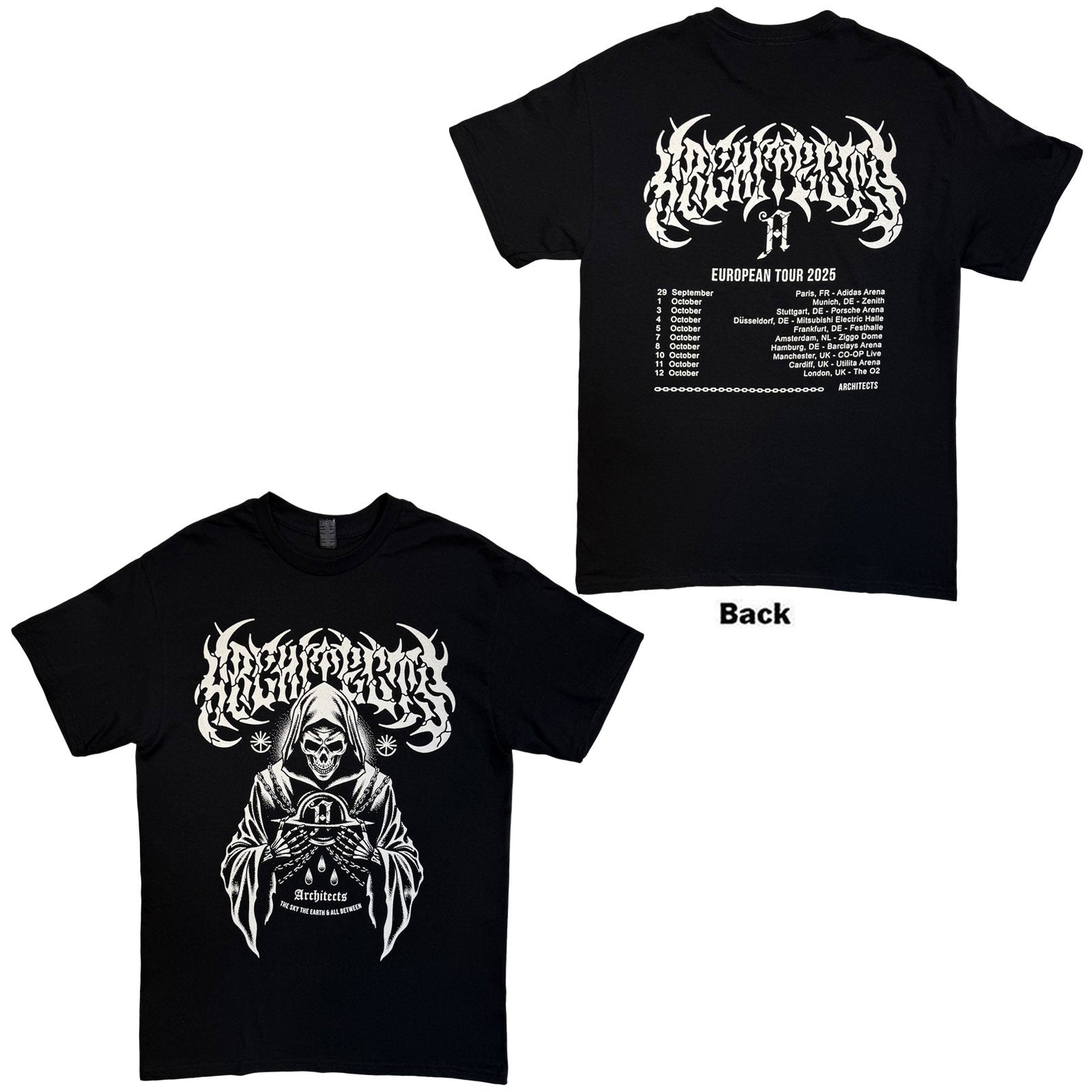 Een foto van een Architects T-Shirt