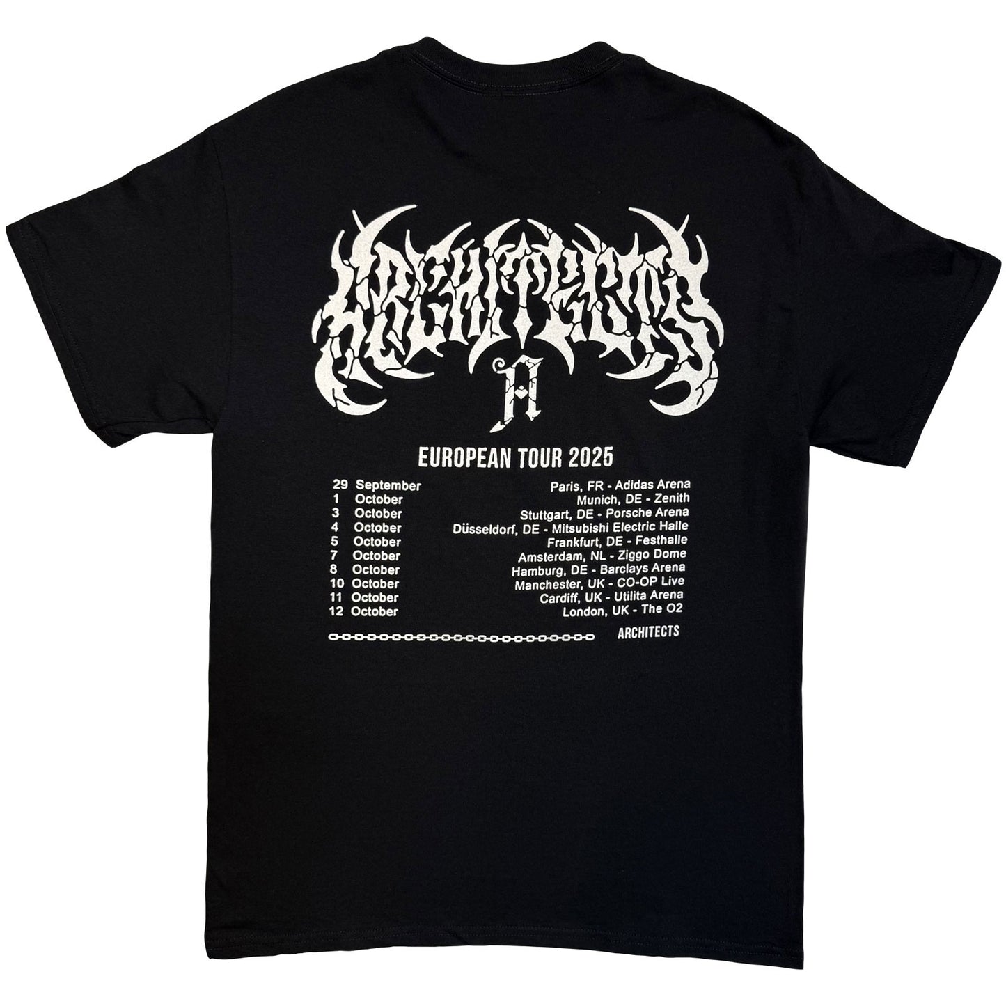 Een foto van een Architects T-Shirt