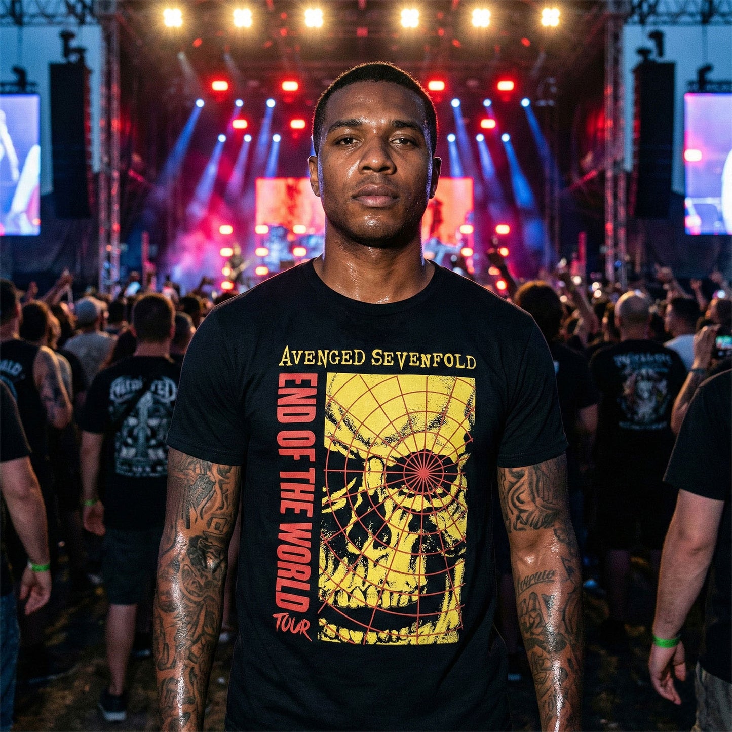 Een foto van een Avenged Sevenfold T-Shirt