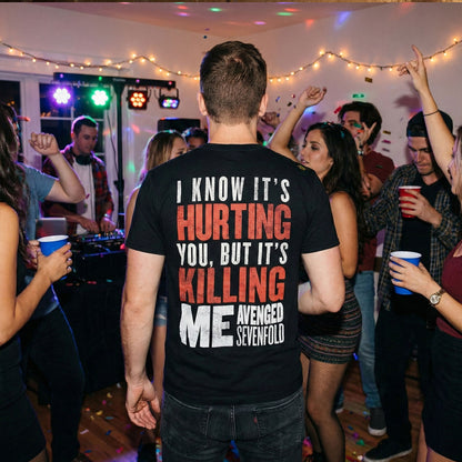 Een foto van een Avenged Sevenfold T-Shirt