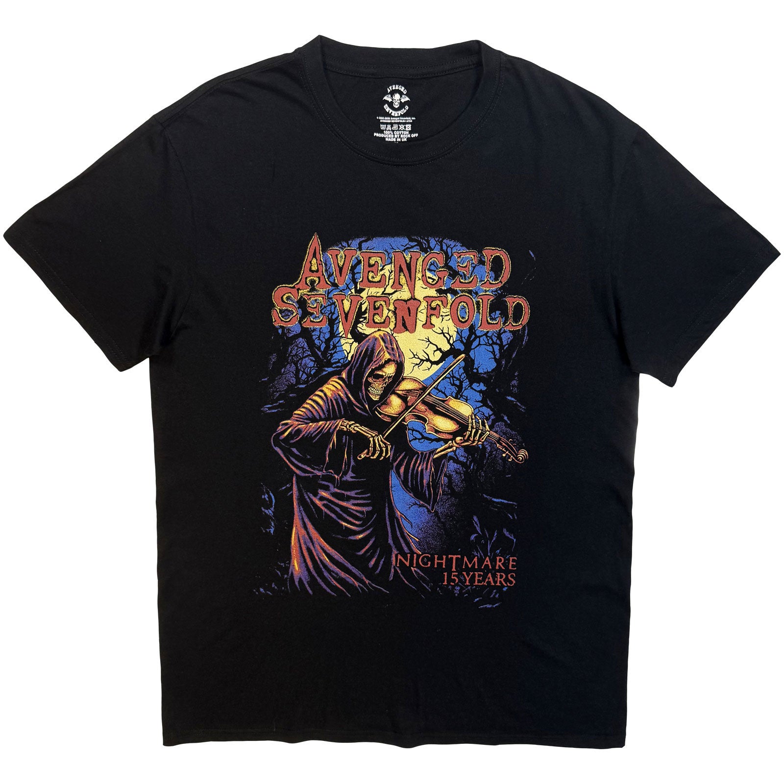 Een foto van een Avenged Sevenfold T-Shirt