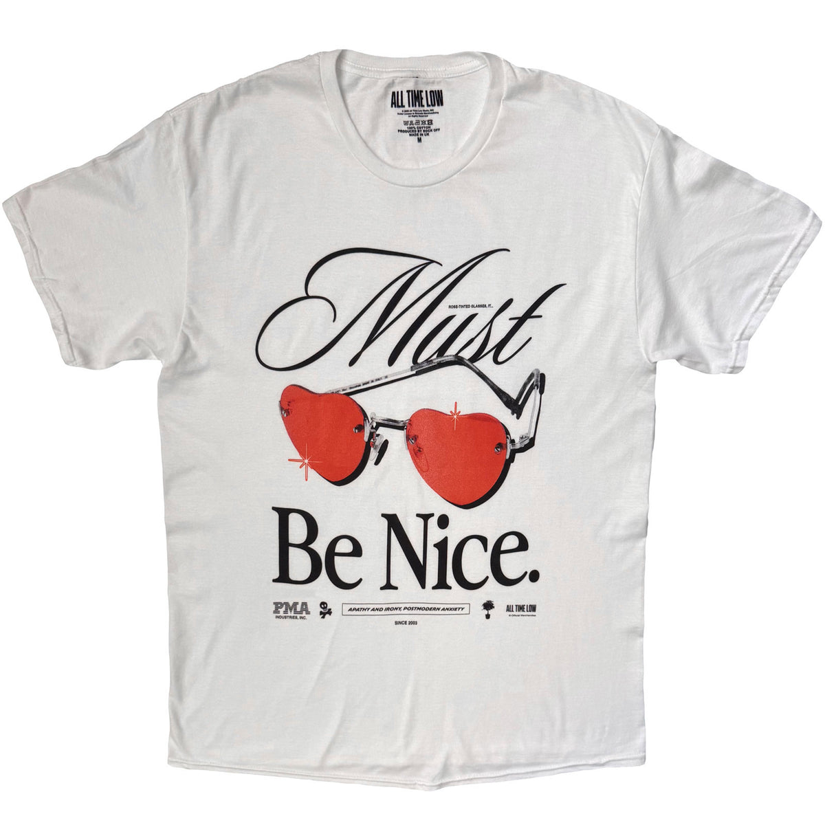 Een foto van een All Time Low T-Shirt