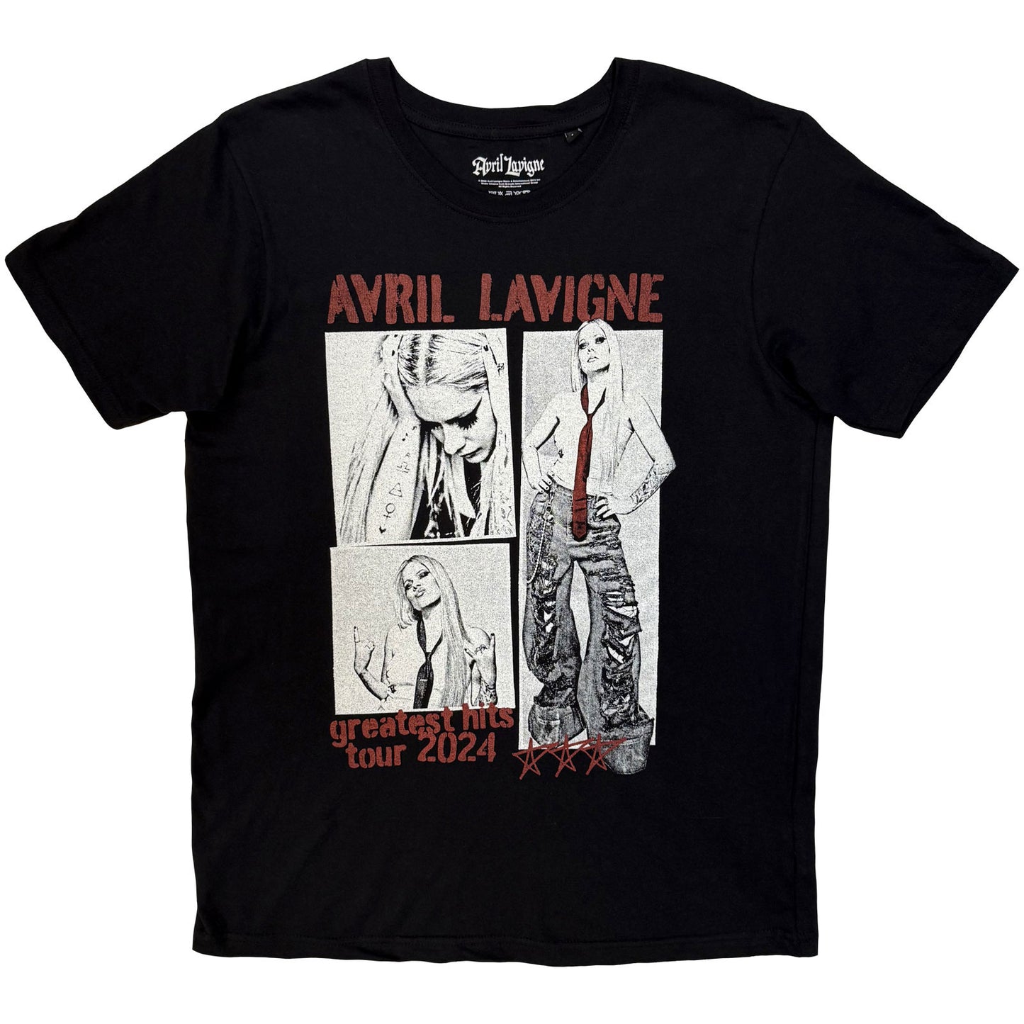 Een foto van een Avril Lavigne T-Shirt