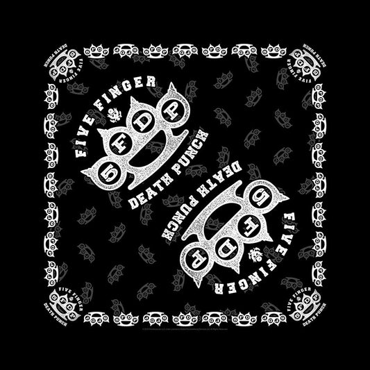 Een foto van een Five Finger Death Punch Bandana