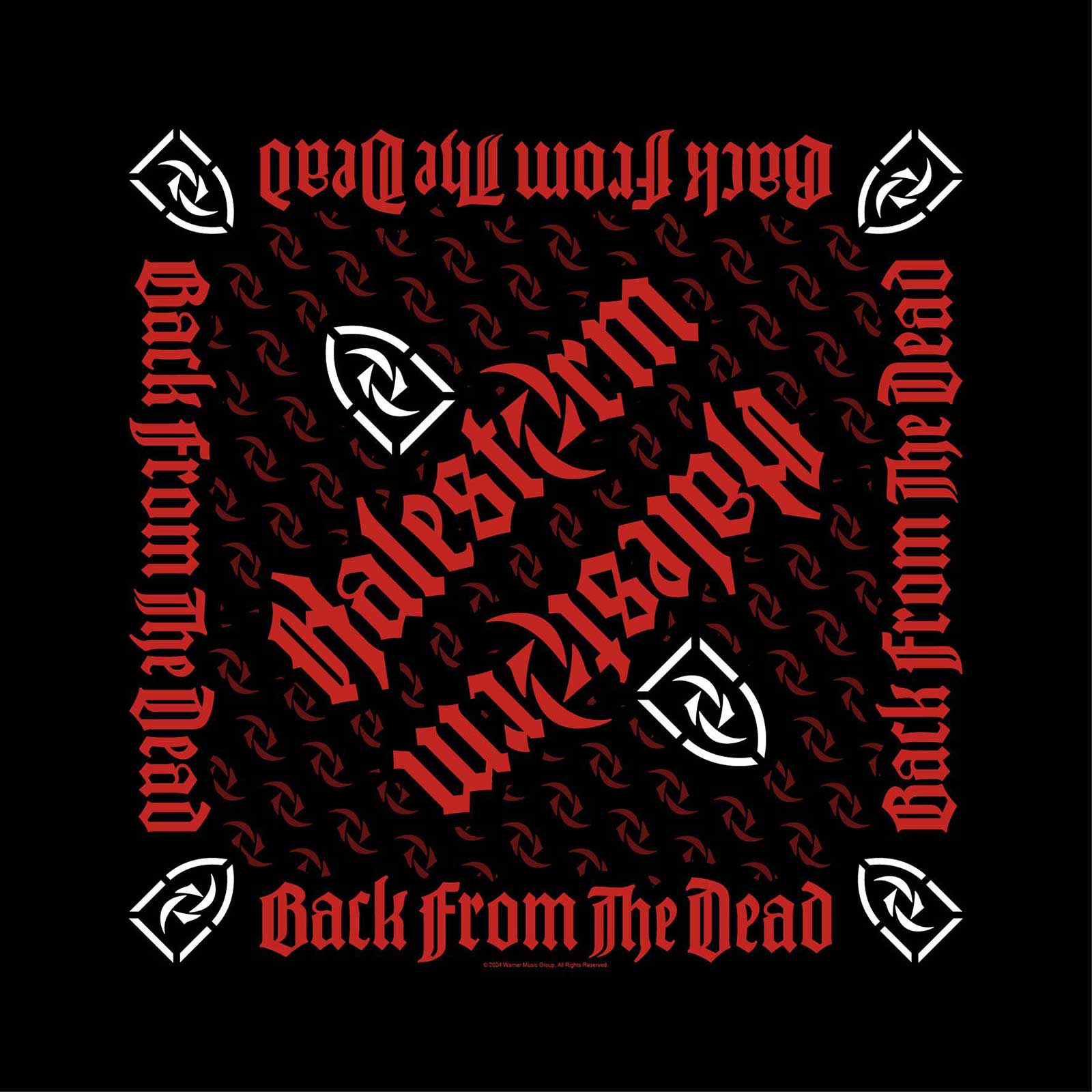 Een foto van een Halestorm Bandana
