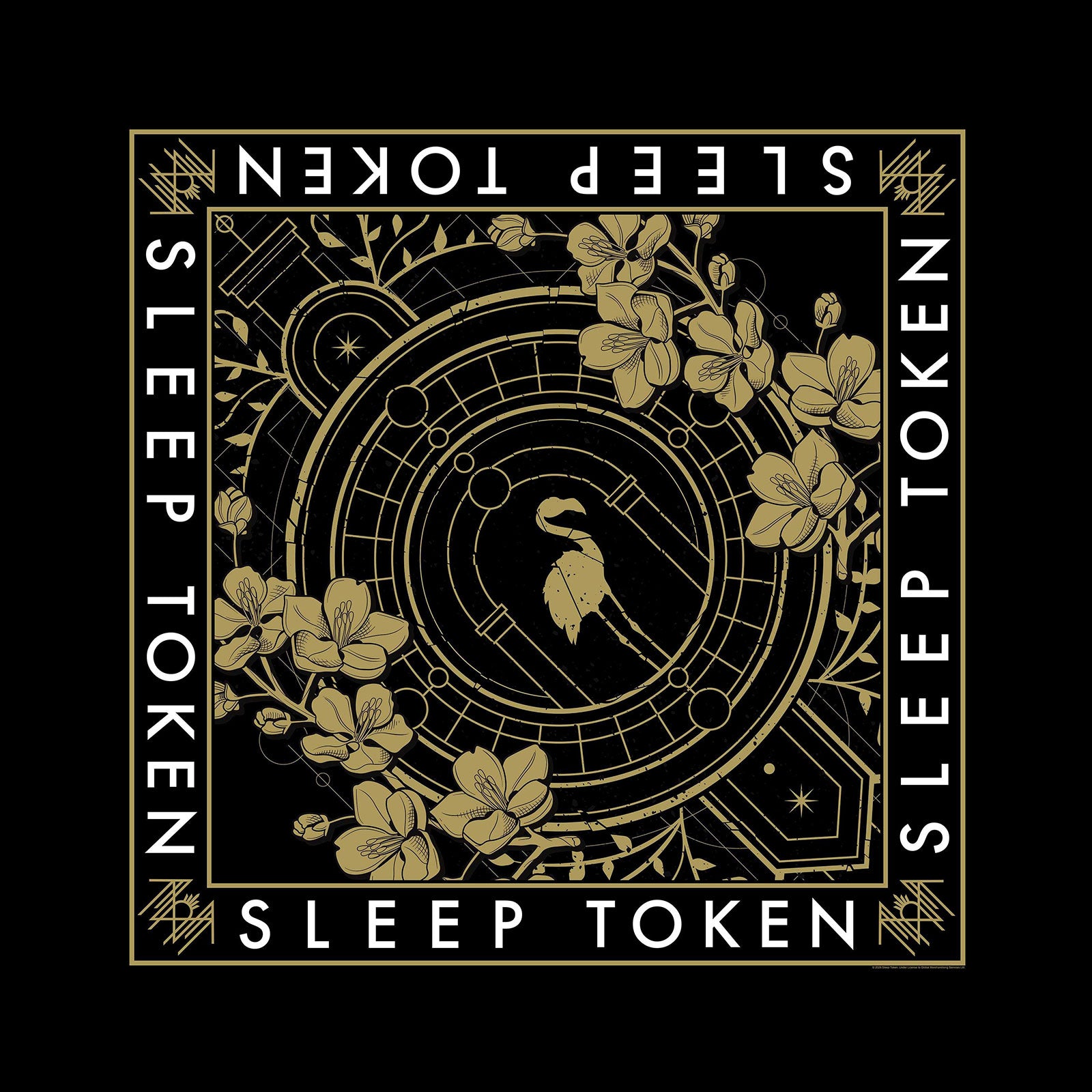 Een foto van een Sleep Token Hoofddeksel