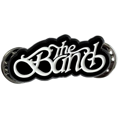 Een foto van een The Band Speld Badge