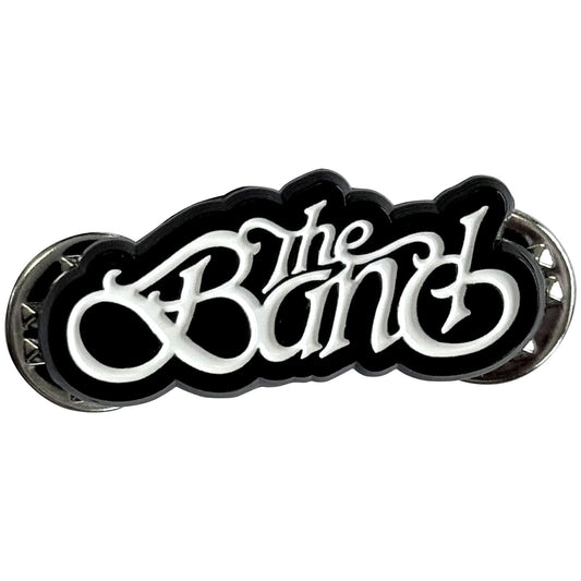 Een foto van een The Band Speld Badge