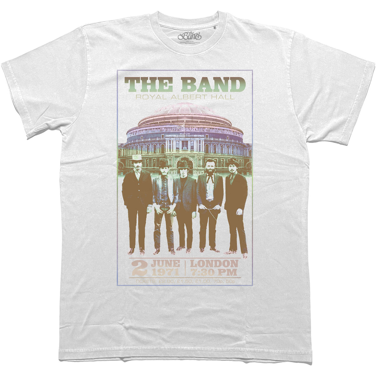 Een foto van een The Band T-Shirt