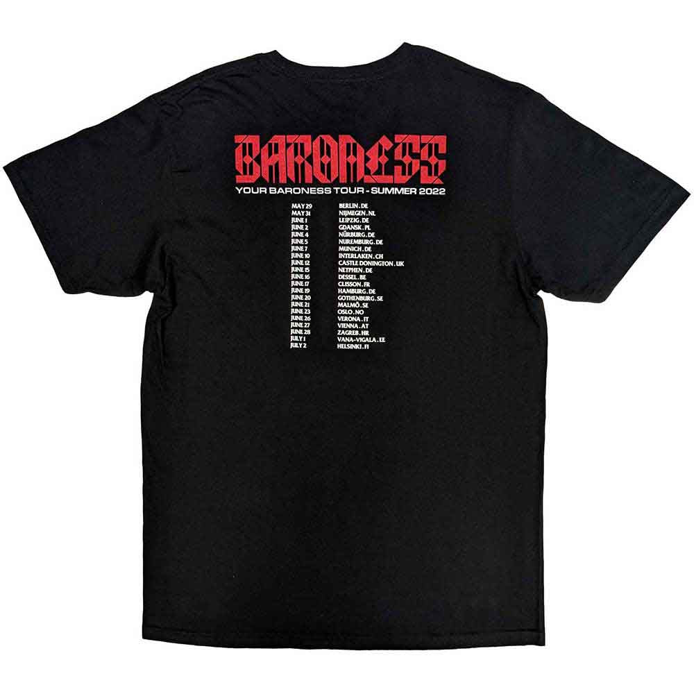 Een foto van een Baroness T-Shirt